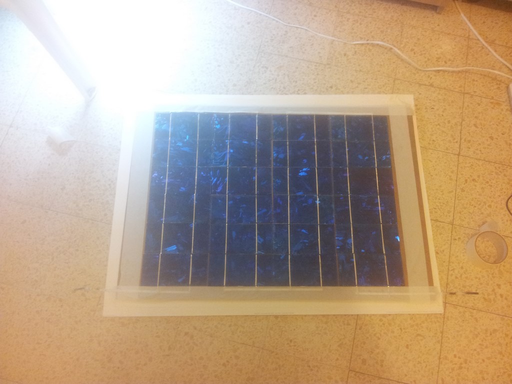 Solar panel DIY Step3