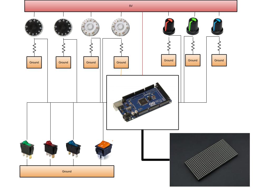 Baby busy board arduino led matrix wiring