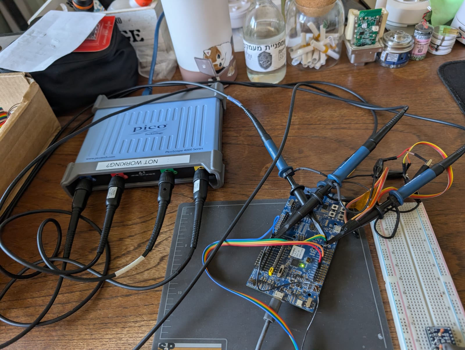 Suggestions for better organizing the wires are welcome